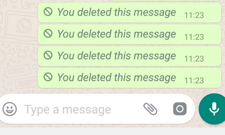 Recover deleted WhatsApp chats