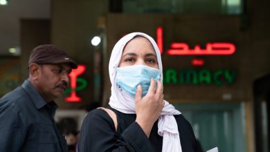 Egyptians in the streets of Cairo