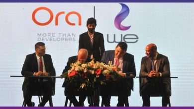 المصرية للاتصالات وشركة اورا