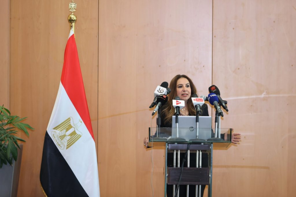 غادة لبيب نائب وزير الاتصالات وتكنولوجيا المعلومات للتطوير المؤسسي