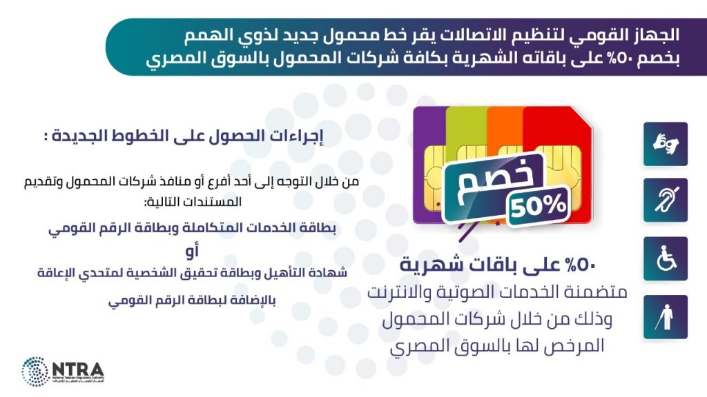 طريقة الحصول على خط متحدي الإعاقة