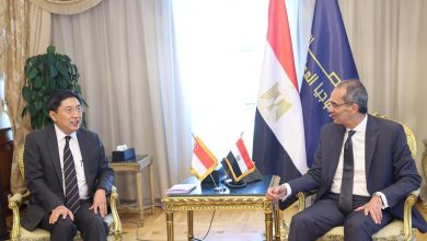 لقاء وزير الاتصالات مع سفير سنغافورة
