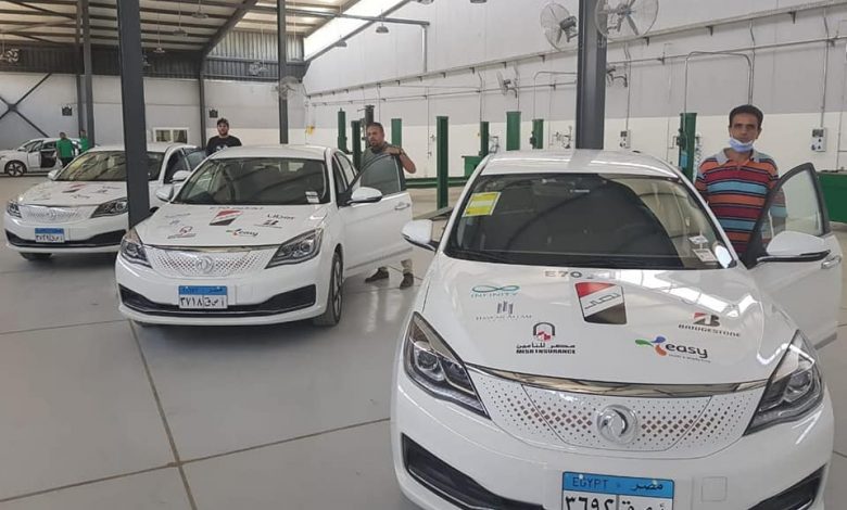السيارة الكهربائية نصر E70