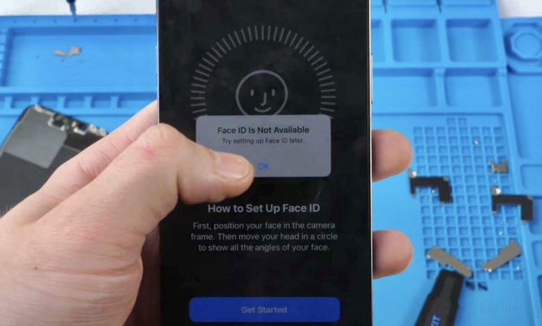 face ID in iPhone 13 Source: ifixit