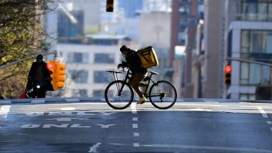 food delivery workers Source: Agencies