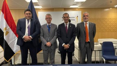 The Minister of Communications and the officials of Telecom Egypt and Nokia