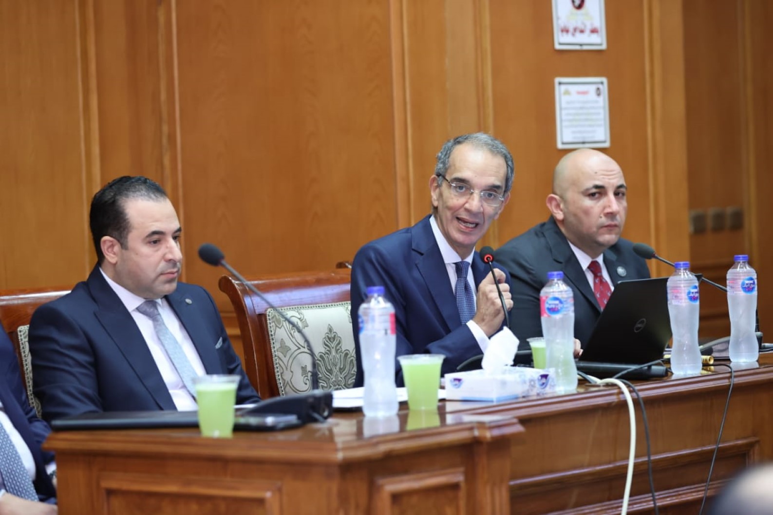 وزير الاتصالات امام لجنة الاتصالات وتكنولوجيا المعلومات بمجلس النواب