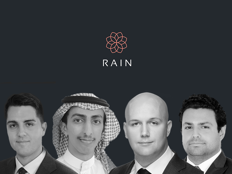 منصة Rain للعملات المشفرة تجمع تمويلا ضخم