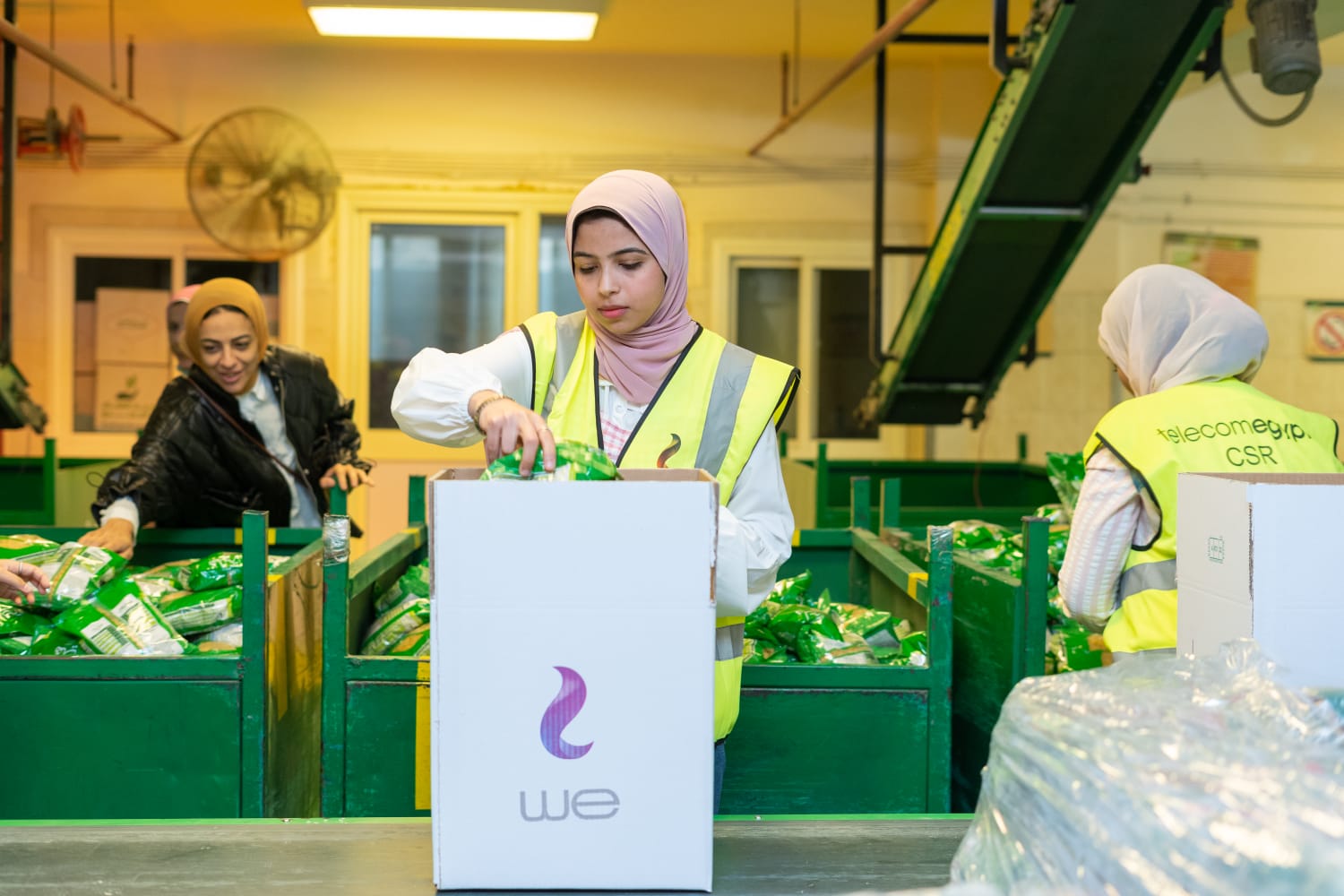 المصرية للاتصالات تطلق مبادرة فرحة رمضان مع WE طول الشهر الكريم