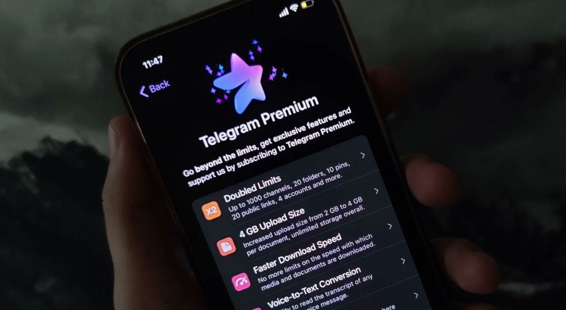 Telegram Permium