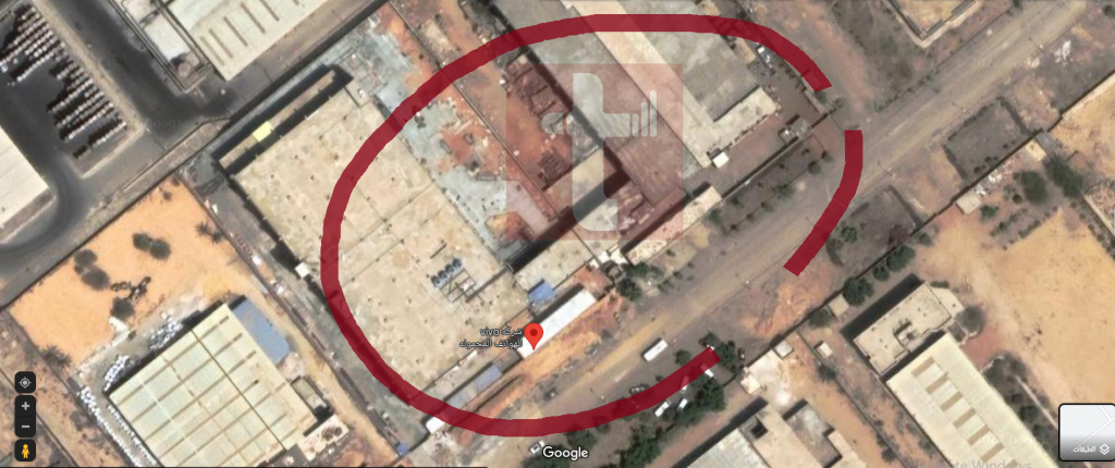 موقع يشُار على انه قد يكون مصنع لشركة فيفو في العاشر من رمضان- خرائط جوجل