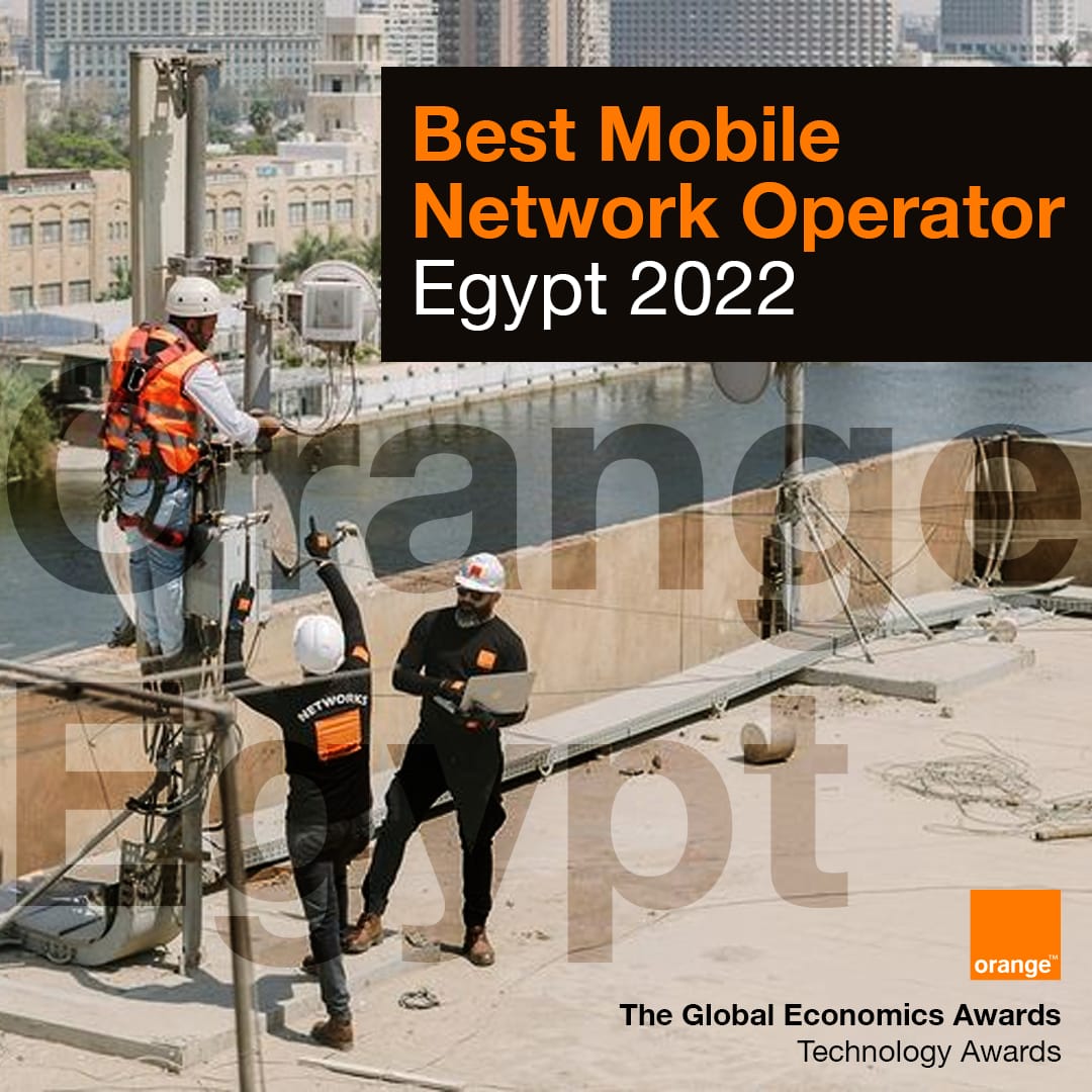 أورنج مصر تفوز بجائزة من مجلة The Global Economics