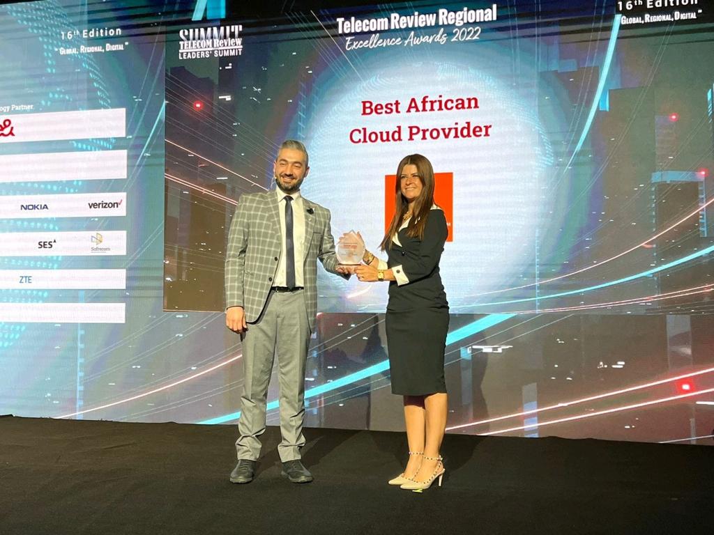 جائزة أفضل مقدم لخدمات الحوسبة السحابية من Telecom Review