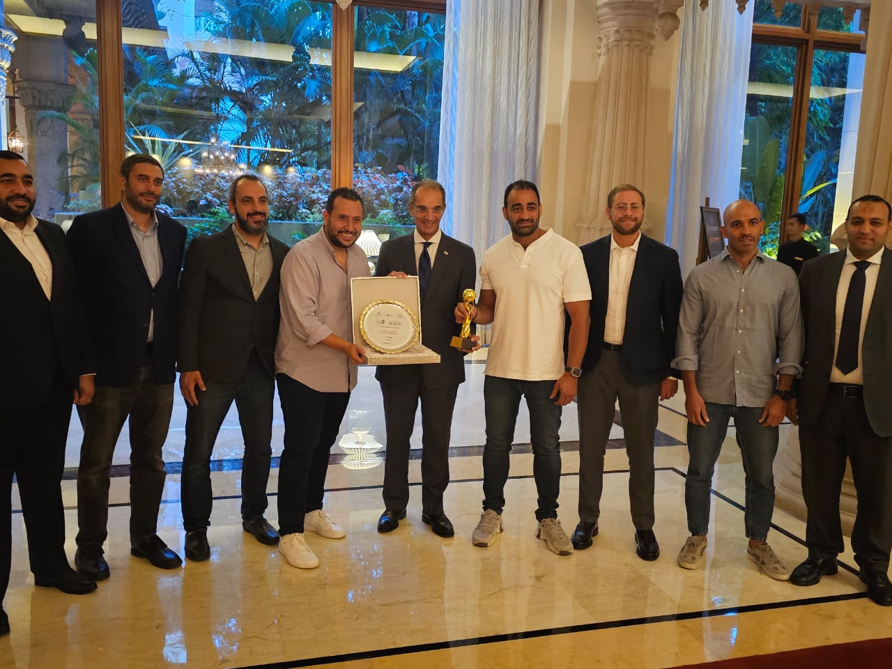 وزير الاتصالات يلتقي بالشركات المصرية الناشئة
