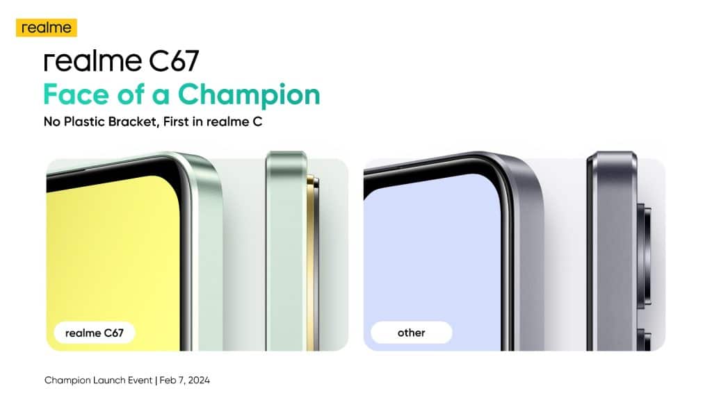 مميزات realme C67