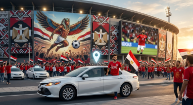 أوبر تحتفي بالمباراة الافتتاحية لمنتخب مصر بخصم خاص بنسبة 90% على الرحلات للمشجعين