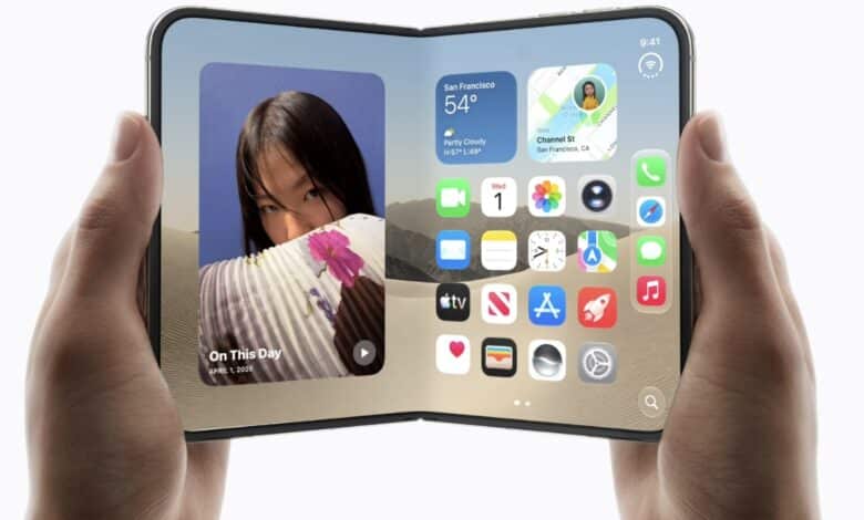 آبل تطلق أول آيفون قابل للطي باسم iPhone Duo.. تعرف على سعره ومواصفاته
