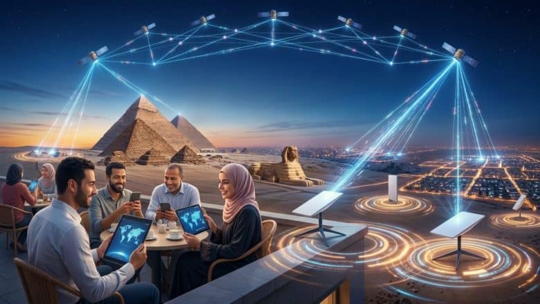 إنترنت الأقمار الصناعية منخفضة المدار يقترب من السوق المصرية بنهاية 2027
